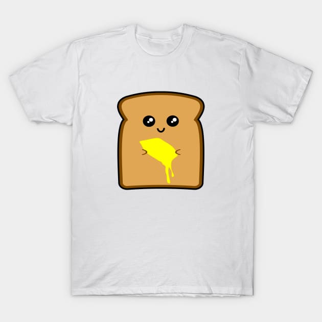 Cute Toast T-Shirt by LunaMay